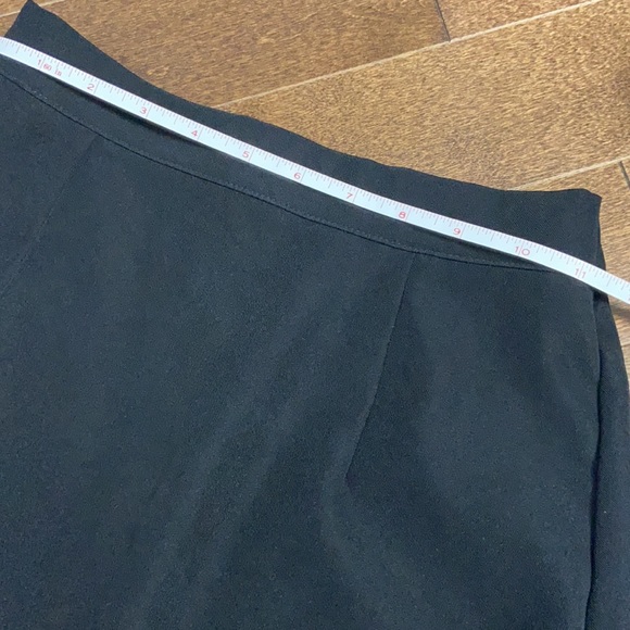 Plain Black Midi Skirt - Picture 5 of 9
